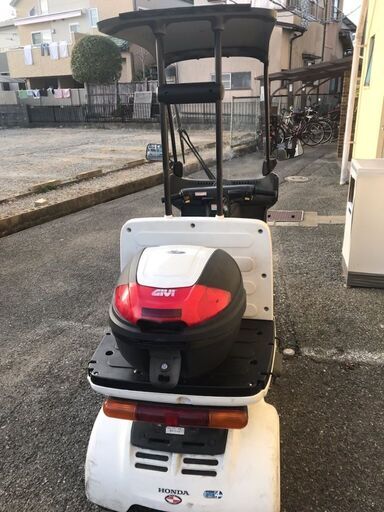 受渡者決定済み)中古ジャイロキャノピー屋根付き4スト リア