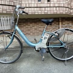格安電動アシスト！　26インチ　Panasonic　ViVi　ブルー