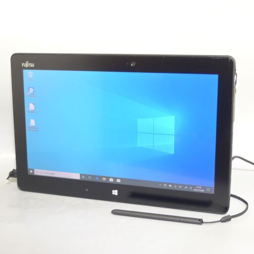 日本製 タブレット 高速SSD Windows10 中古美品 フルHD 11.6型 FUJITSU 富士通 Q616/N 第6世代CoreM 4GB 無線 WiFi Bluetooth Office