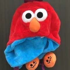 USJ エルモ・クッキーモンスター ハロウィンぬいぐるみ帽子