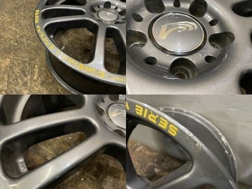 RAYS VERSUS TURISMO SPADA レイズ ベルサススパーダ 17インチ 4本 7J5HPCD100+48 プリウス インプレッサ等　(VHK302)クレジットカード QRコード決済可能