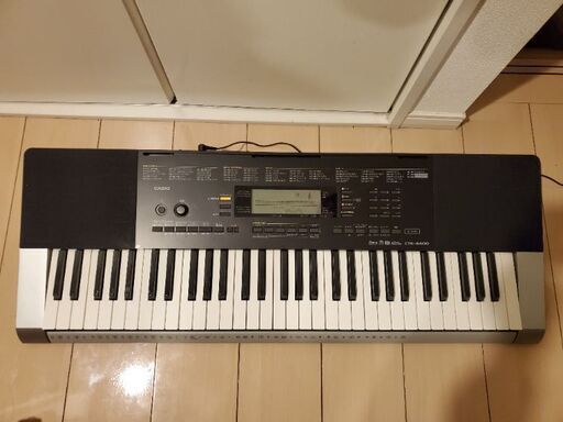 CASIO 電子キーボード ctk-4400 キーボードスタンド付き