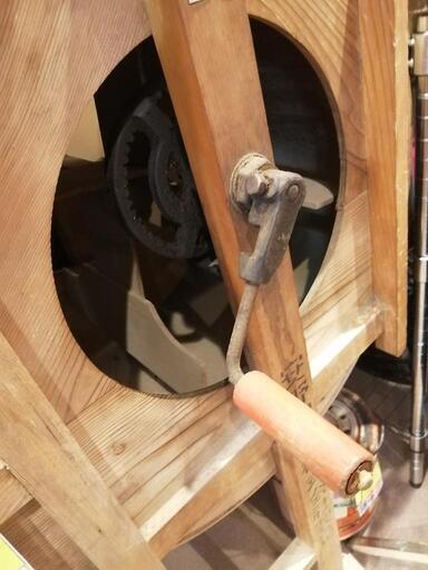 レトロ 唐箕 とうみ 当時物 木製 手動脱穀機 農機具 アンティーク