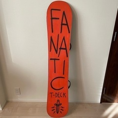 fanatic スノーボード 3点セット バッグ付き 靴 ビンディング
