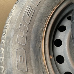 FJクルーザー 純正スチールホイールおまけタイヤ