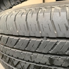 FJクルーザー 純正スチールホイールおまけタイヤ