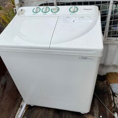 即決　洗濯機　Panasonic　二槽式洗濯機　工場 中古動作品...