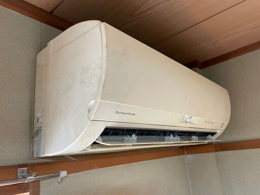 即決　エアコン 三菱 2.8k 暖房 冷房 中古　動作品 現状 冷房　暖房 リモコン有り 中川区　取付け可能　早い者勝ち❗️