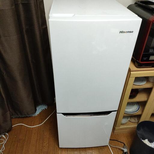 ハイセンス　150L 2019年式冷蔵庫　12月11日までに取り来ていただいた方のみ