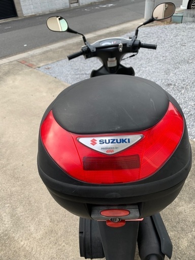 スズキアドレスV125G K7 規制前モデル