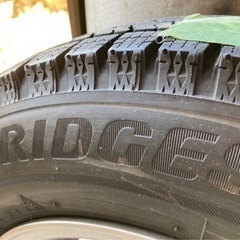 スタッドレスタイヤ、ホイールセット　N-BOX