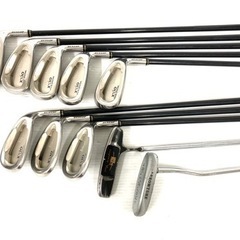 【SOLD OUT！】◆XXIO ゼクシオ 等◆ゴルフクラブ 全13本セット＋ パター2本 ＋ 純正キャディバッグ＋付属品多数付き