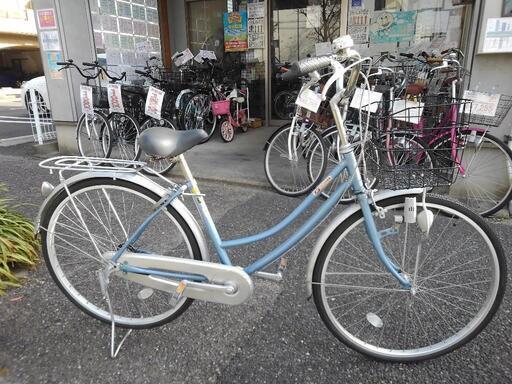 中古自転車１７９４　日本製　２６インチ　ギヤなし　ダイナモライト