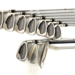 SOLD OUT！TaylorMade テイラーメイド＋POWER BILT パワービルト ゴルフクラブ 全13本セット＋ NIKEキャディバッグ