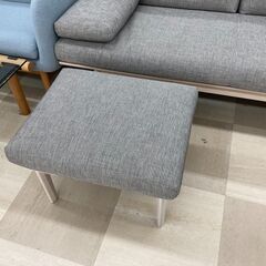 2人掛けソファー　karimoku　WG30 ｵｯﾄﾏﾝ付き