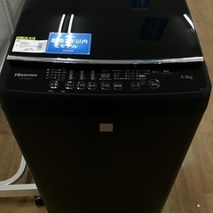 トレファク神戸新長田】Hisenseの5.5kg（2019年製）全自動洗濯機です【取り