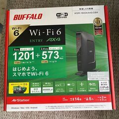 【新品】2021年製　バッファロー BUFFALO 無線Wi-F...