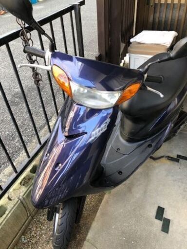 ２０２１年１０月にバイク屋さんから購入した原付