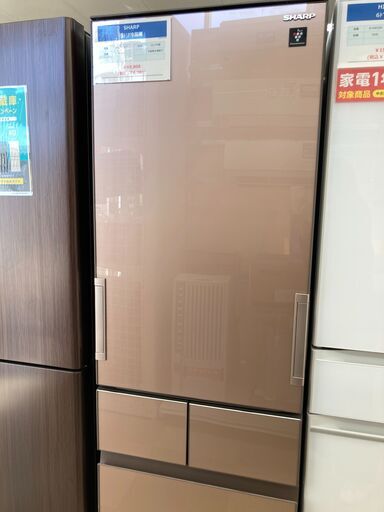 5ﾄﾞｱ冷蔵庫 　SHARP　 SJ-GT42D-T 2017年製　415L