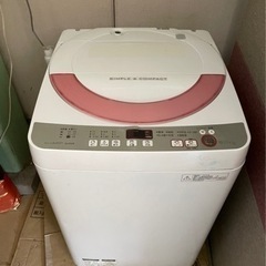 【無料】10 2016年製 SHARP 洗濯機