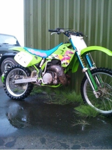 2台セット スズキGSX1400、カワサキKX250レーサー 【カワサキ