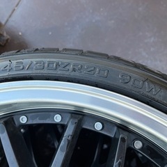 245/30ZR20 2本　225/35zr20 2本　溝少ない