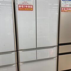 6ﾄﾞｱ冷蔵庫 HITACHI R-XG5100H 2018年製 505L