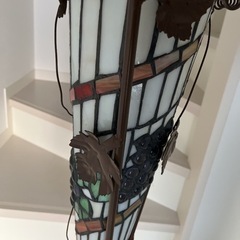ステンドグラス　120.5cm 大型フロアスタンドランプ