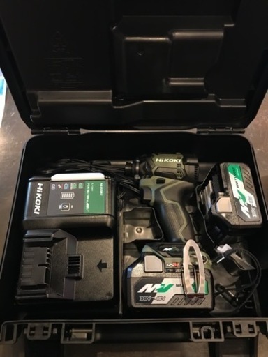 【新古品】HITACHI コードレスインパクトドライバ WH36DC 36v