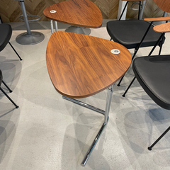 アクタス  チェア ウォールナット レザーシート4個　テーブル2個