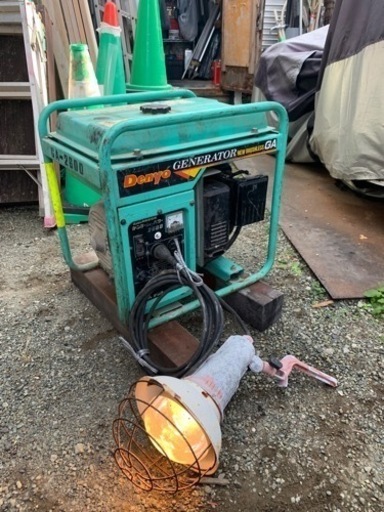発電機 デンヨーニューパワー2600 要整備