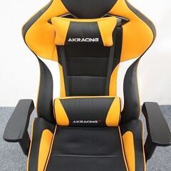 AKレーシング ゲーミングチェア Pro-X V2 ハイエンドゲーミングチェア オレンジ AKRacing   中古家具 店頭引取歓迎 R4755)
