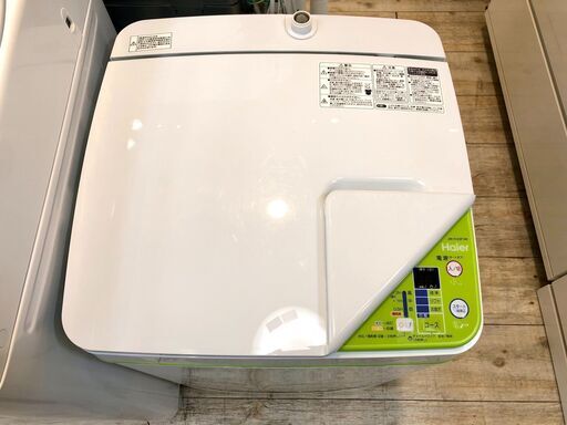 中古　3.3kg洗濯機　JW-K33F　ハイアール　2018年製