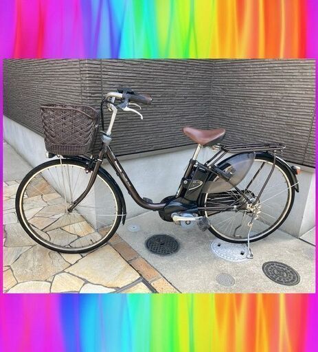 大容量8AhPanasonic　ビビDX　26インチ　電動自転車　電動アシスト自転車　1210③