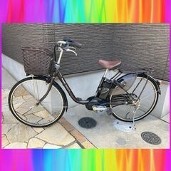 大容量8Ah?Panasonic ビビDX 26インチ 電動自転車 電動アシスト自転車 