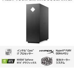 新品未開封 OMEN 25L 3060ti搭載 Wi-Fi6 Bluetooth搭載 パフォーマンス