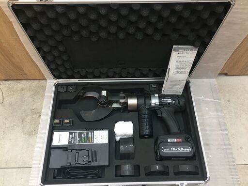 Panasonic パナソニック 充電ケーブルカッター EZ45A6K-B 中古品 バッテリー×1・充電器セット