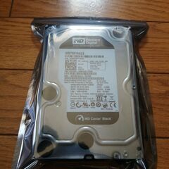 【内臓HDD】WD社 750GB HDD 【訳あり品】