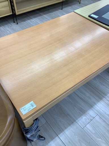 西友荻窪】こたつにもなるローテーブル｜ 無印良品 無印良品こたつのご
