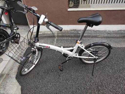 PANGAEA(パンゲア) 折りたたみ自転車 ノーパンクタイヤ 20インチ