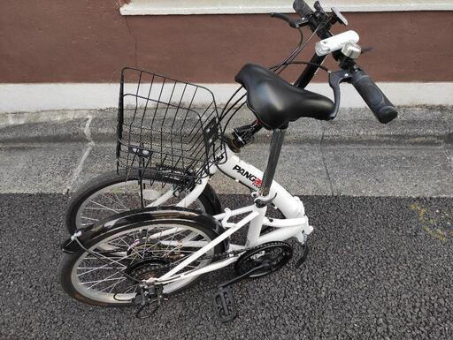 PANGAEA（パンゲア）FDB206 ノーパンク自転車 楽天市場】ノーパンク カゴ シマノ6段変速 折りたたみ自転車 20