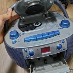 CDラジカセ　ジャンク品