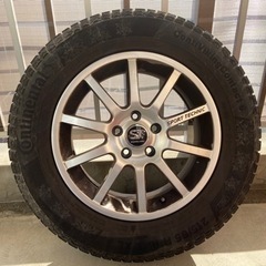 ボルボXC70（SB）アルミホイール＋スタッドレスタイヤ　4本