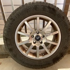 ボルボXC70（SB）アルミホイール＋スタッドレスタイヤ　4本