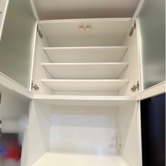 食器棚　白　食器収納棚　キッチン《お値下げ中！》