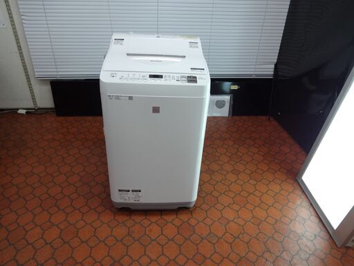 ID 991914　洗濯機シャープ5.5Kg　２０１９年製　ES-T5E6-KW