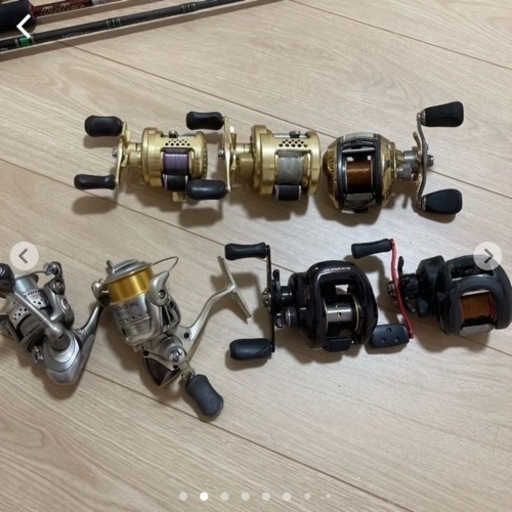 バス釣り 引退 セット 早い者勝ち バス釣り引退セット ボックスごと