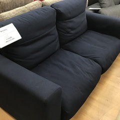 取りに来れる方限定】無印良品の2人掛けソファー売ります