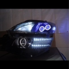 20ヴェルファイア 加工ヘッドライト左右セット