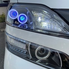 20ヴェルファイア 加工ヘッドライト左右セット